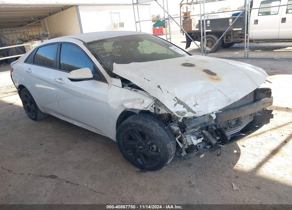 2021 HYUNDAI ELANTRA SEL VIN: 5NPLS4AGXMH030920