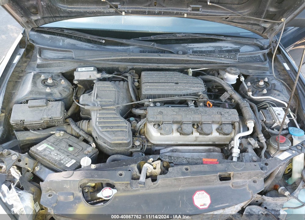 2004 HONDA CIVIC EX VIN: 1HGEM229X4L072010