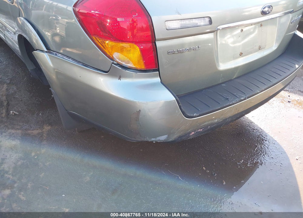 2006 SUBARU OUTBACK 2.5I VIN: 4S4BP61C867333493
