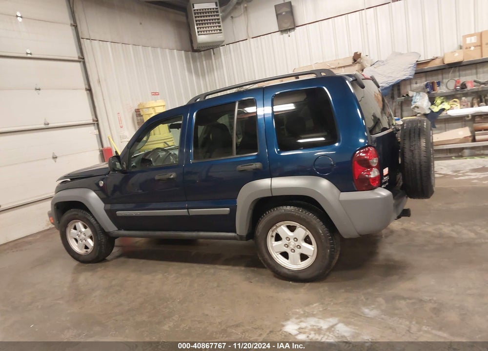 2005 JEEP LIBERTY SPORT VIN: 1J4GL48K35W602389