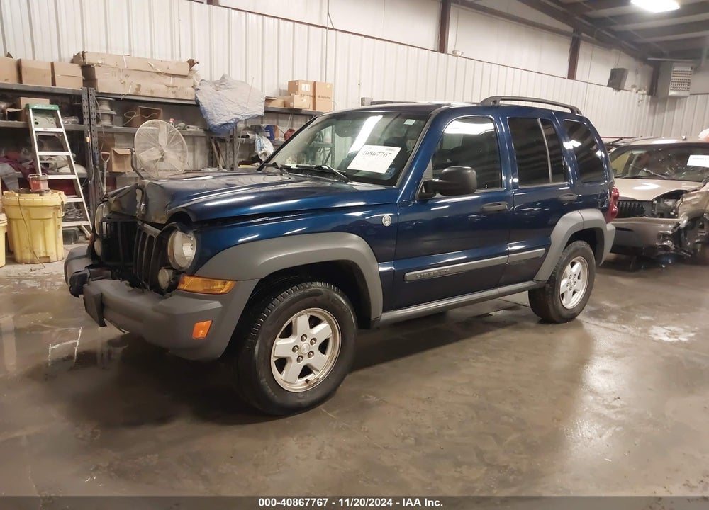 2005 JEEP LIBERTY SPORT VIN: 1J4GL48K35W602389