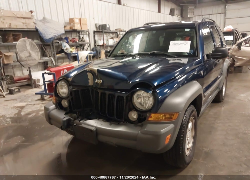 2005 JEEP LIBERTY SPORT VIN: 1J4GL48K35W602389