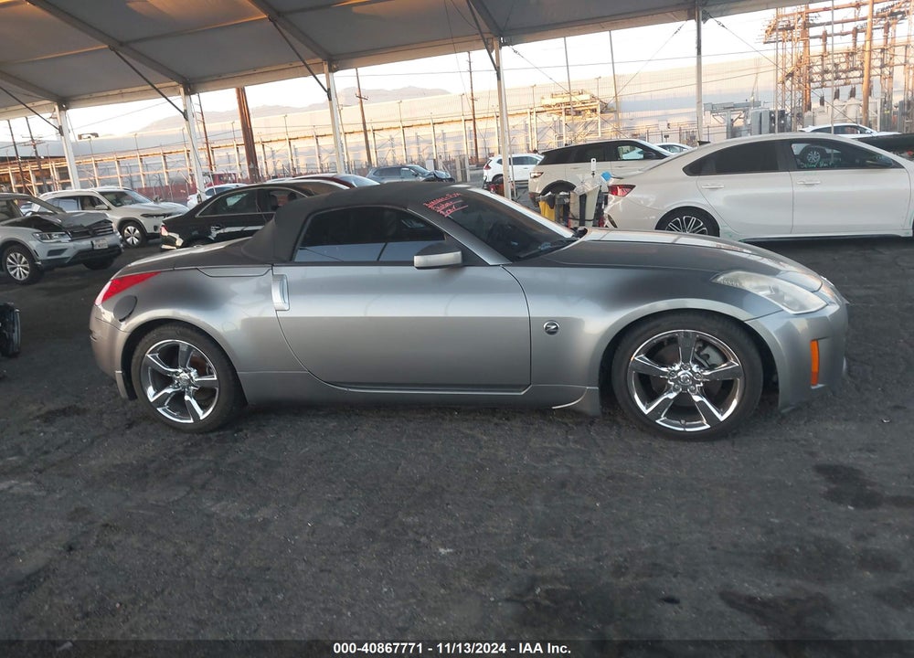 2006 NISSAN 350Z TOURING VIN: JN1AZ36A16M456704