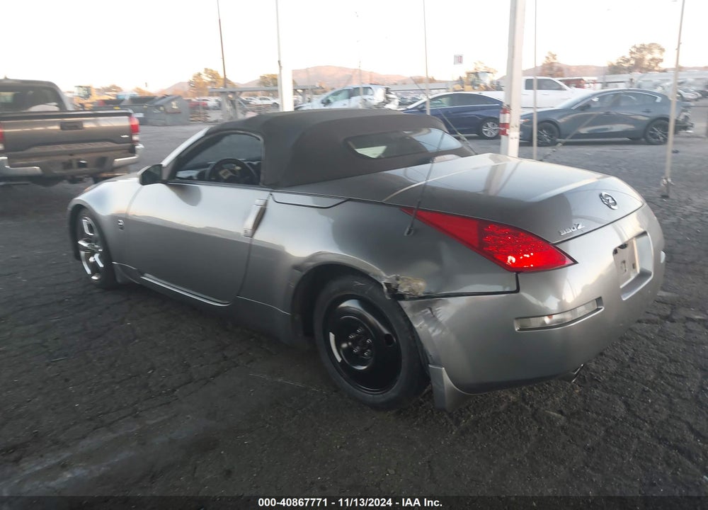 2006 NISSAN 350Z TOURING VIN: JN1AZ36A16M456704