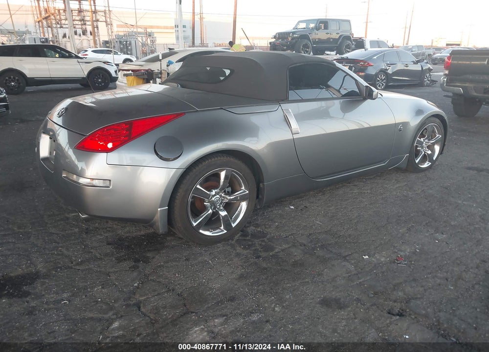 2006 NISSAN 350Z TOURING VIN: JN1AZ36A16M456704