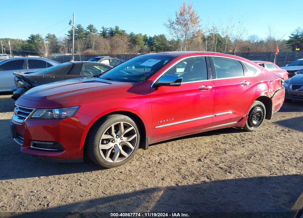 2014 CHEVROLET IMPALA 2LZ VIN: 2G1155S36E9194498