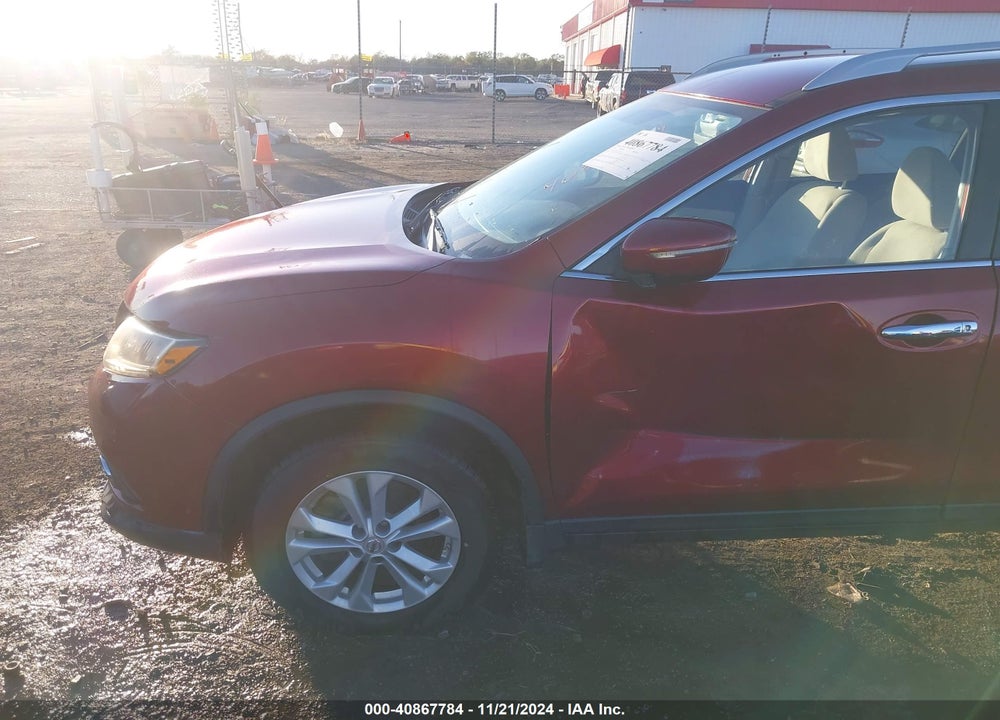2014 NISSAN ROGUE SV VIN: 5N1AT2ML1EC796190
