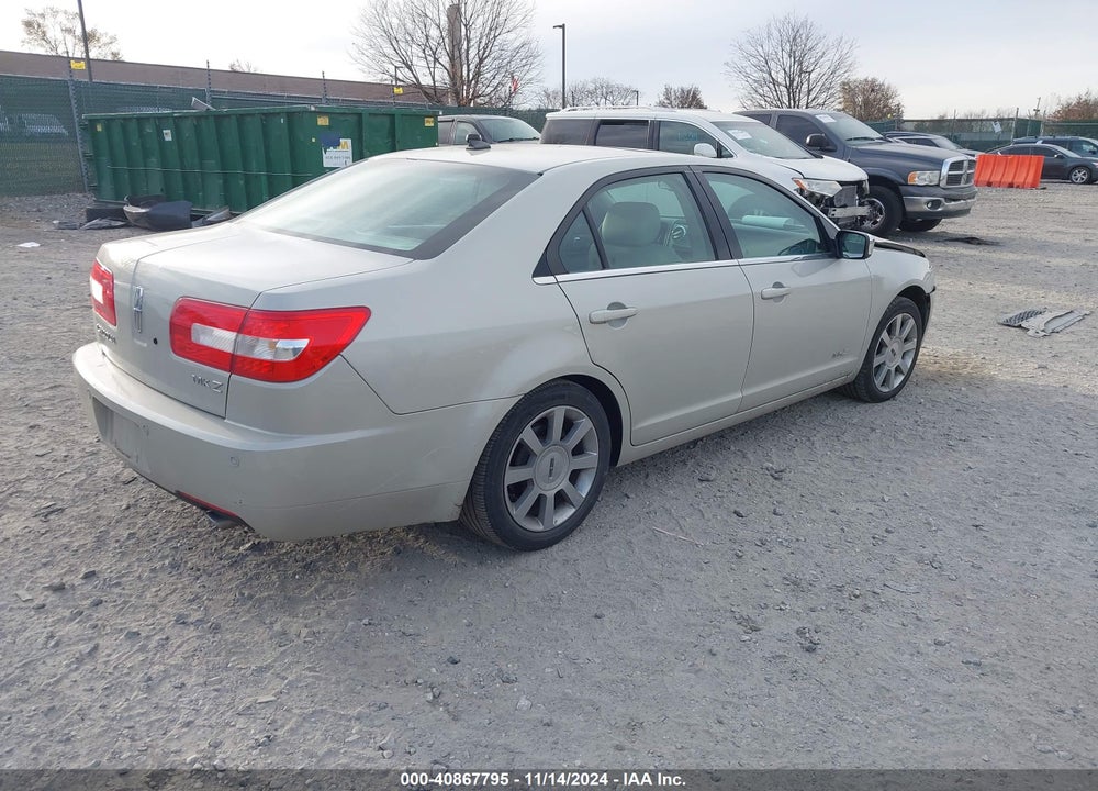2008 LINCOLN MKZ VIN: 3LNHM26TX8R664382