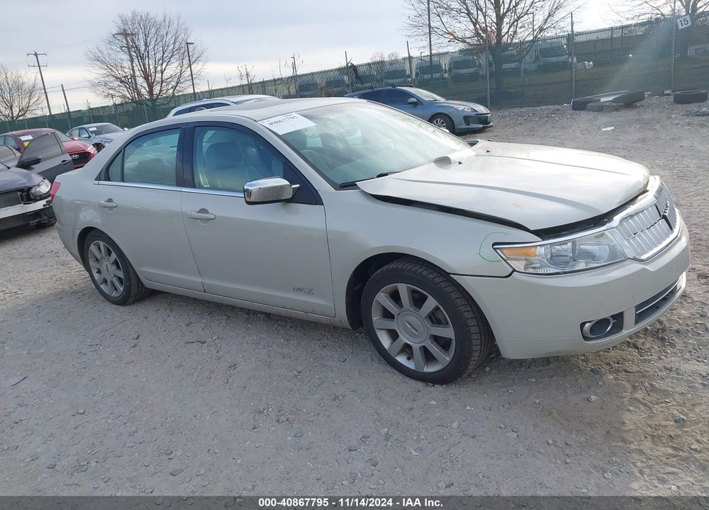 2008 LINCOLN MKZ VIN: 3LNHM26TX8R664382