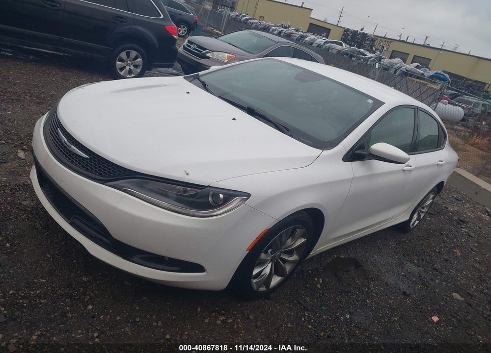 2016 CHRYSLER 200 S VIN: 1C3CCCBG5GN134522
