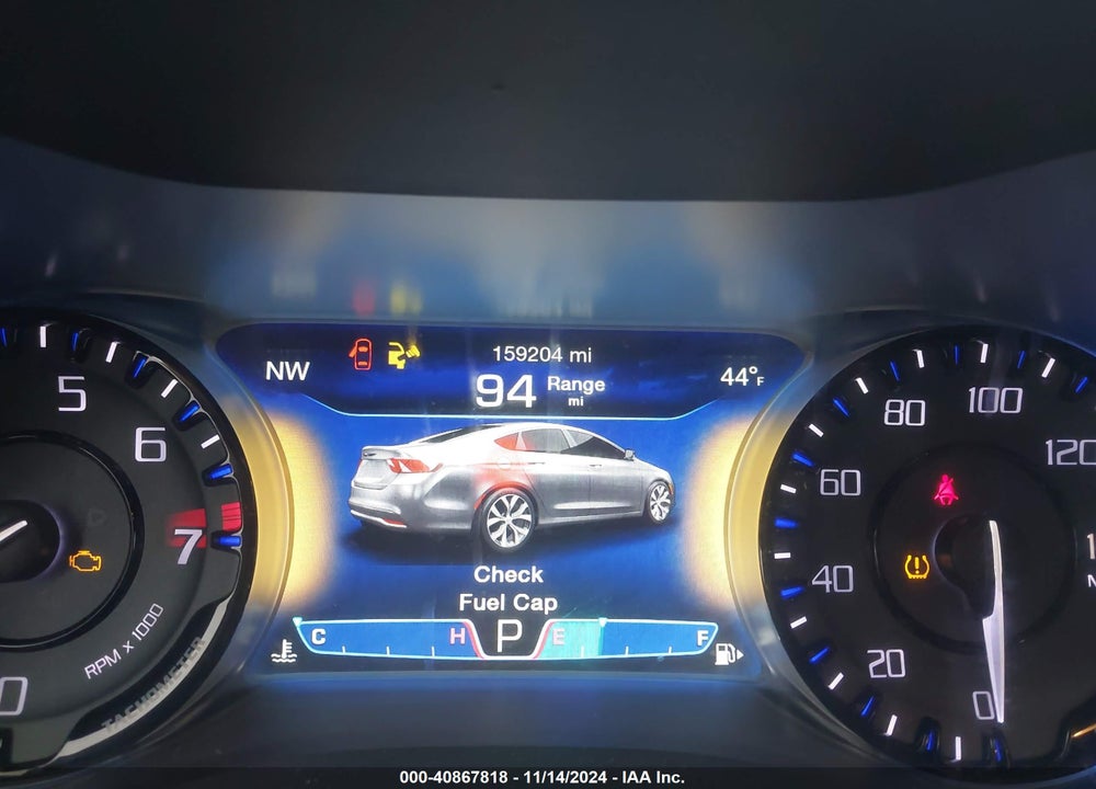 2016 CHRYSLER 200 S VIN: 1C3CCCBG5GN134522