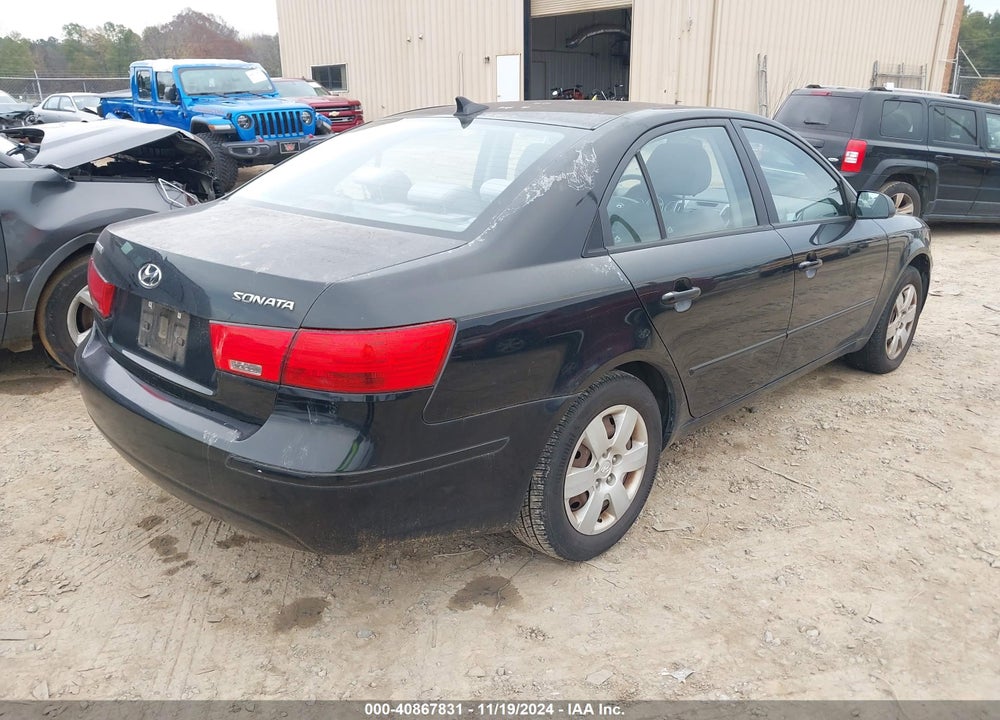 2010 HYUNDAI SONATA GLS VIN: 5NPET4AC7AH634455