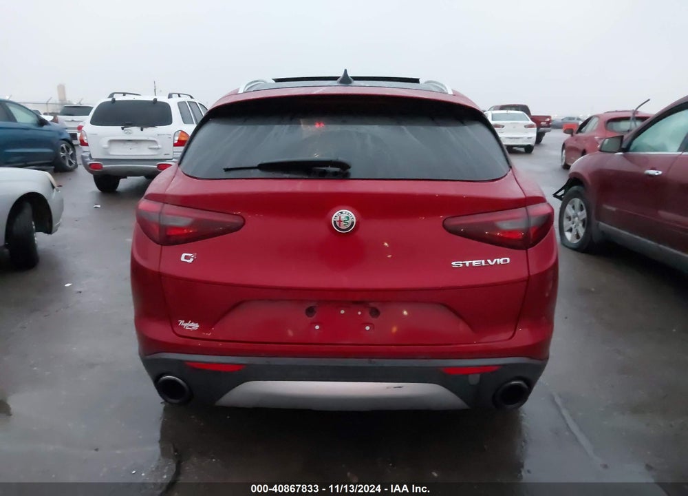 2018 ALFA ROMEO STELVIO TI AWD VIN: ZASFAKBN8J7B64219