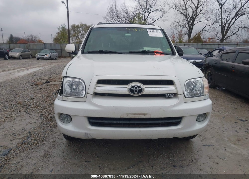 2006 TOYOTA SEQUOIA LIMITED V8 VIN: 5TDBT48A66S274524