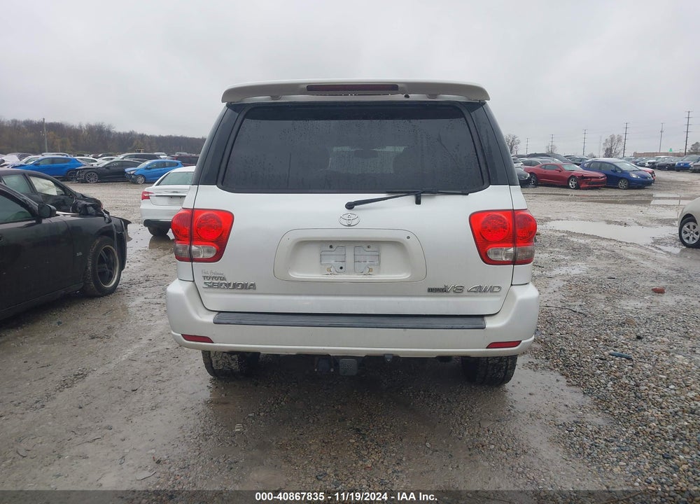 2006 TOYOTA SEQUOIA LIMITED V8 VIN: 5TDBT48A66S274524