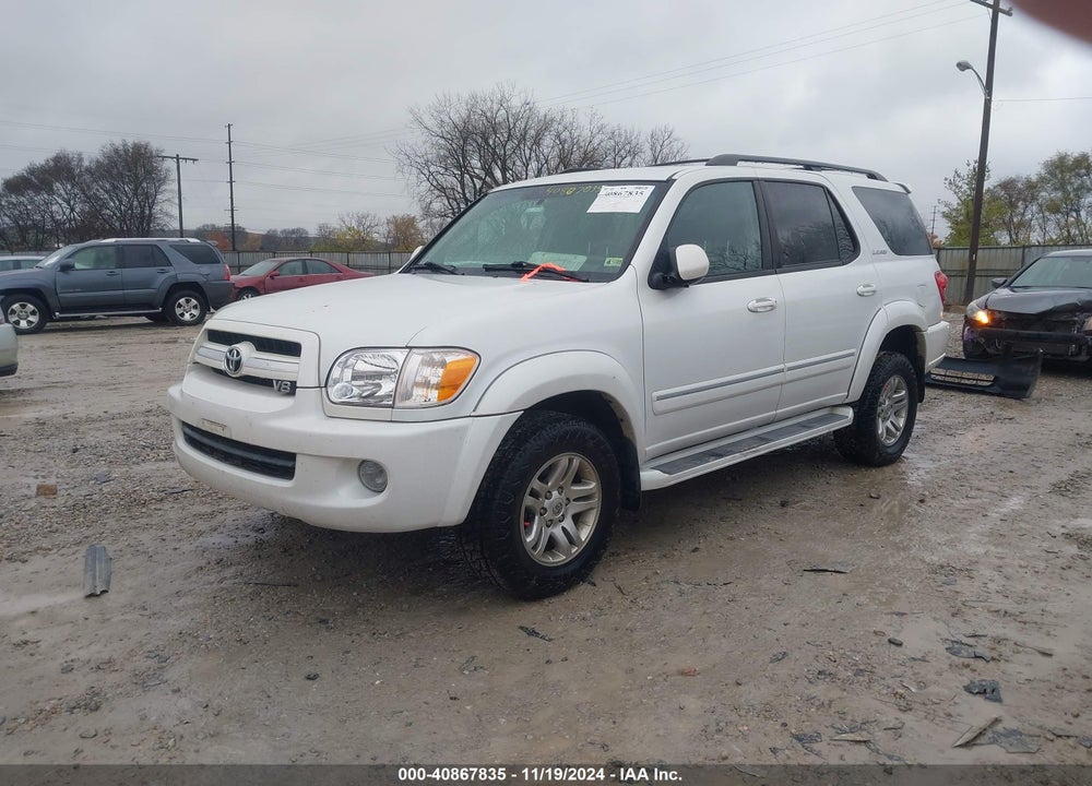 2006 TOYOTA SEQUOIA LIMITED V8 VIN: 5TDBT48A66S274524