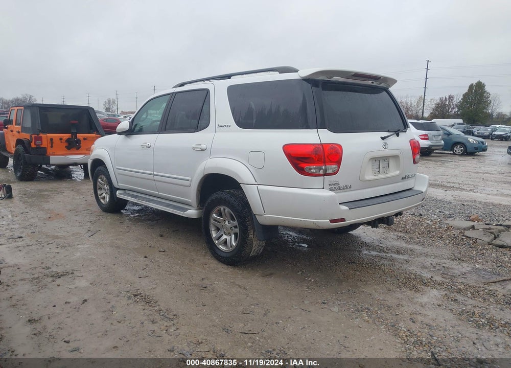 2006 TOYOTA SEQUOIA LIMITED V8 VIN: 5TDBT48A66S274524