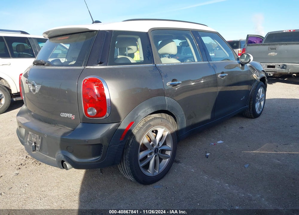 2012 MINI COOPER S COUNTRYMAN VIN: WMWZC5C55CWM14926