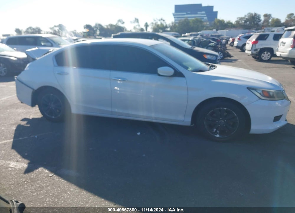 2013 HONDA ACCORD LX VIN: 1HGCR2F35DA058803