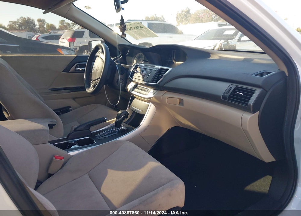 2013 HONDA ACCORD LX VIN: 1HGCR2F35DA058803