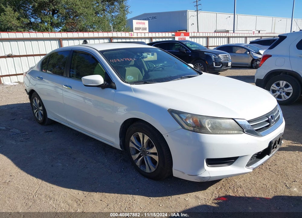 2013 HONDA ACCORD LX VIN: 1HGCR2F31DA196497