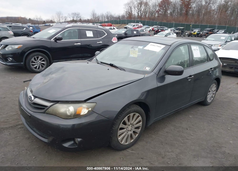 2011 SUBARU IMPREZA 2.5I PREMIUM VIN: JF1GH6B65BH801285