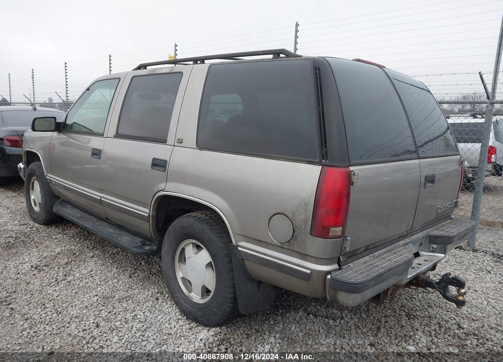 1999 CHEVROLET TAHOE LS VIN: 1GNEK13R3XJ382827