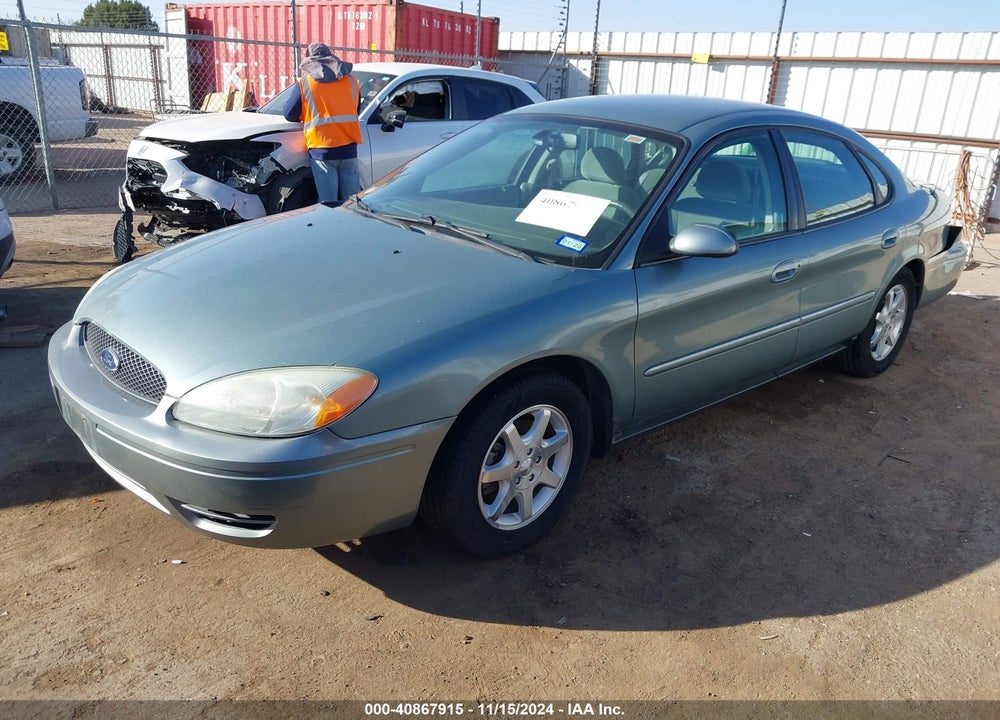 2007 FORD TAURUS SEL VIN: 1FAFP56U67A178017