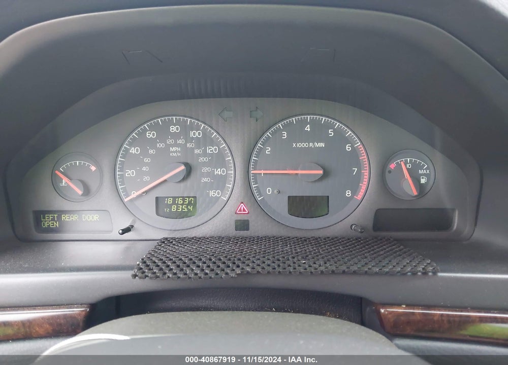1999 VOLVO S80 2.9 VIN: YV1TS97D1X1041000