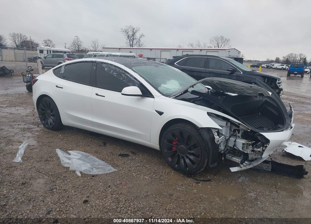 2021 TESLA MODEL 3 PERFORMANCE DUAL MOTOR ALL-WHEEL DRIVE VIN: 5YJ3E1EC2MF050249