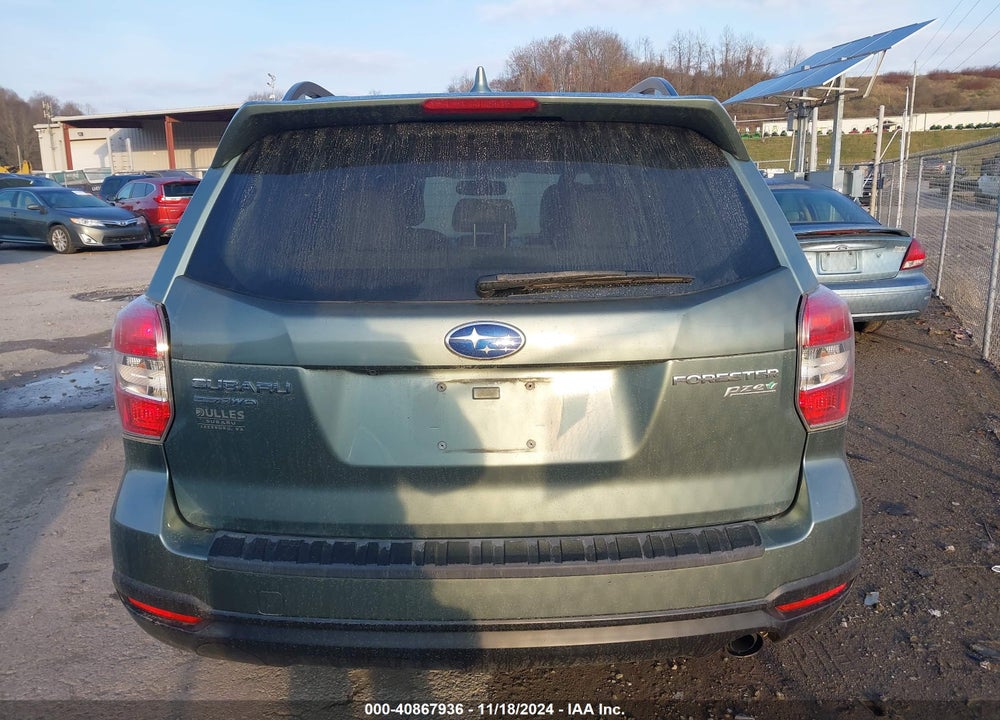 2016 SUBARU FORESTER VIN: JF2SJAVC9GH452055