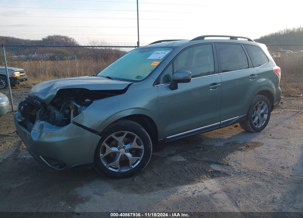 2016 SUBARU FORESTER VIN: JF2SJAVC9GH452055
