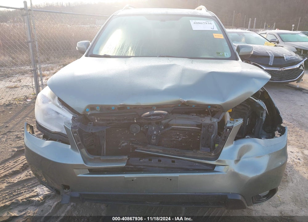 2016 SUBARU FORESTER VIN: JF2SJAVC9GH452055
