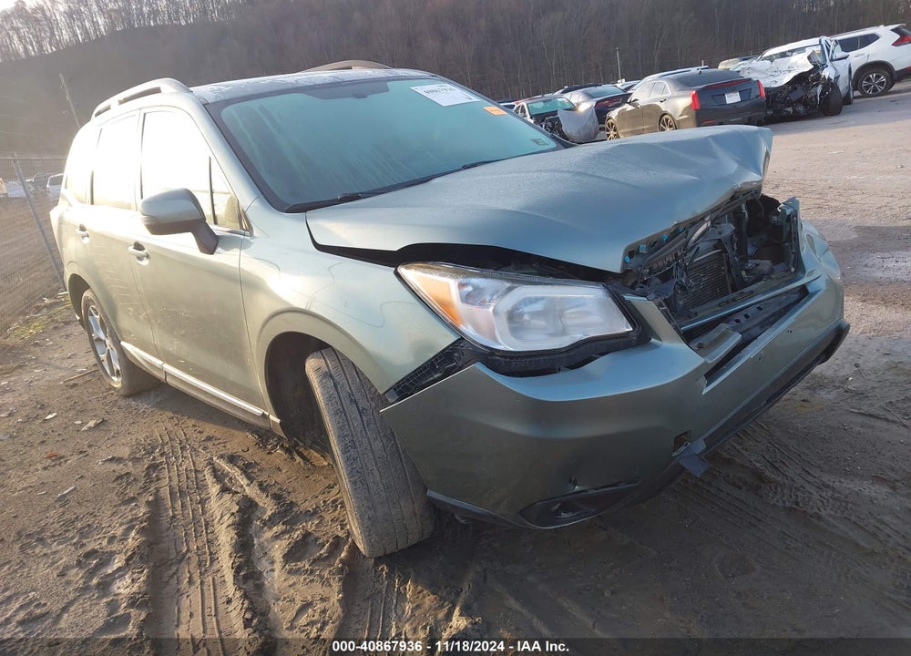 2016 SUBARU FORESTER VIN: JF2SJAVC9GH452055