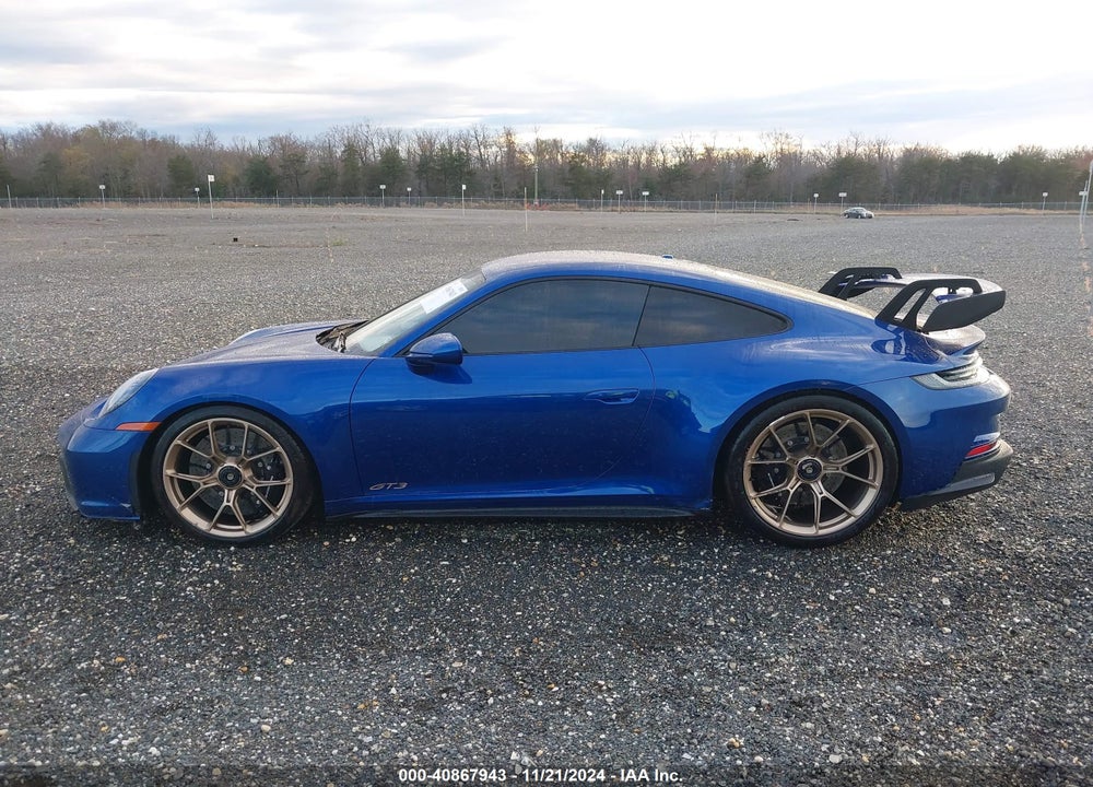 2023 PORSCHE 911 GT3/GT3 W/TOURING PACKAGE VIN: WP0AC2A98PS270144