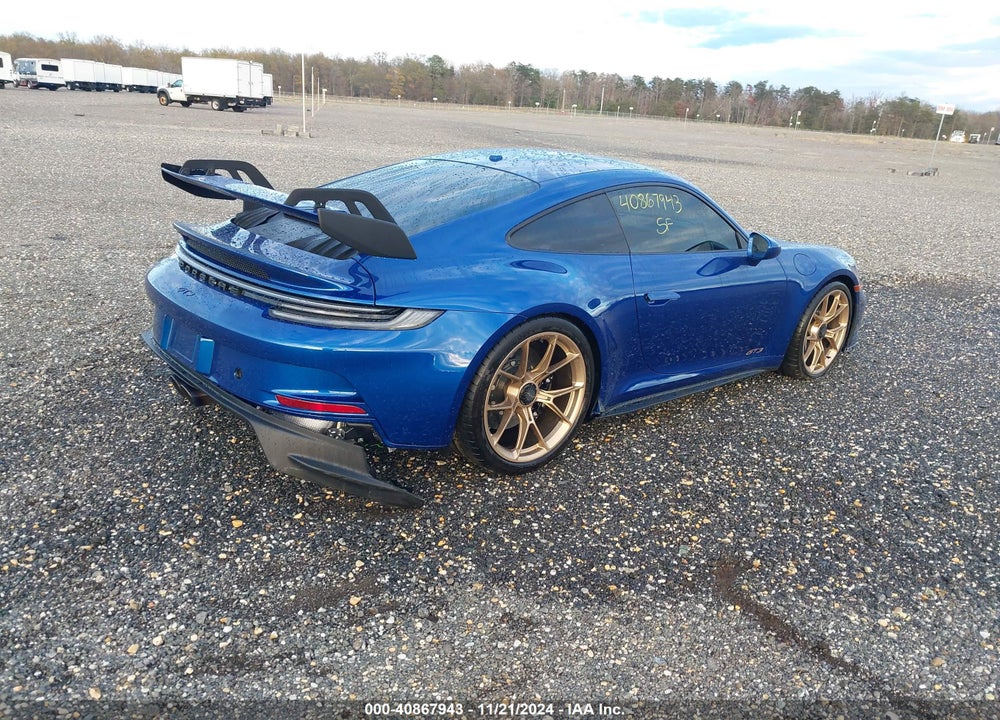 2023 PORSCHE 911 GT3/GT3 W/TOURING PACKAGE VIN: WP0AC2A98PS270144
