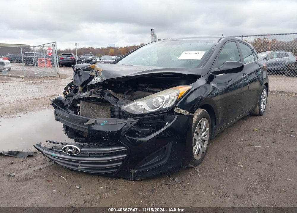 2016 HYUNDAI ELANTRA GT VIN: KMHD35LH3GU302713