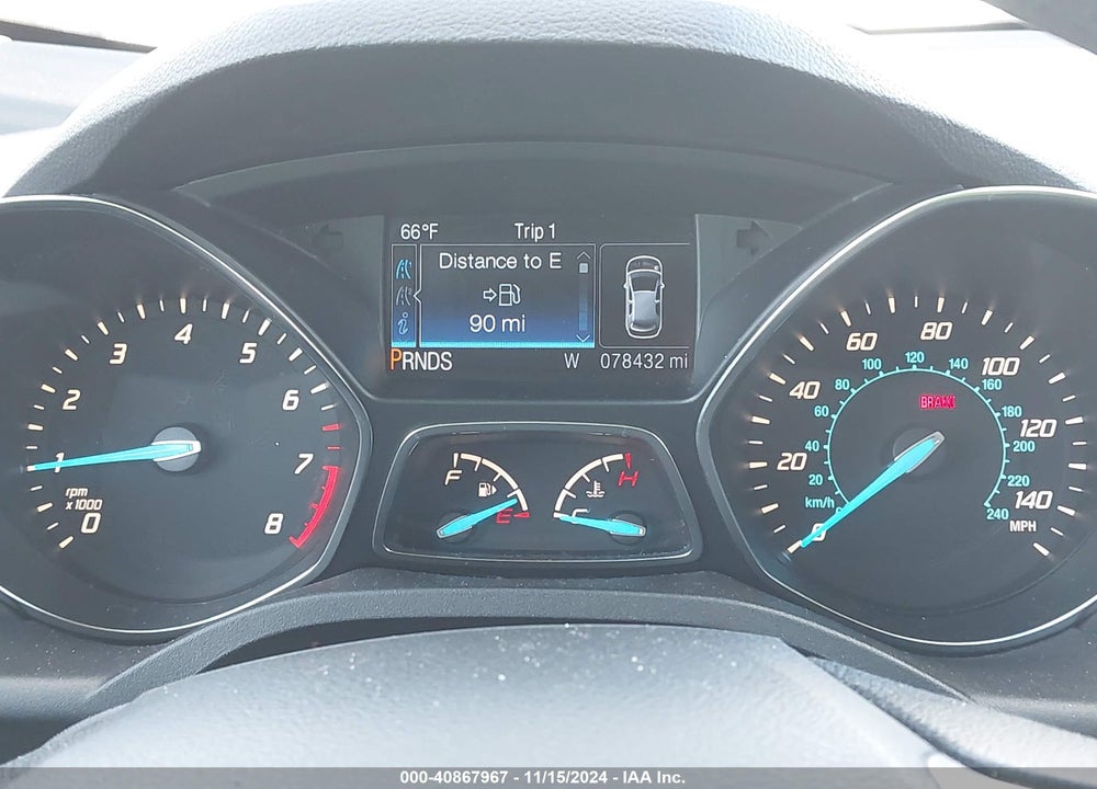 2014 FORD ESCAPE SE VIN: 1FMCU0GX3EUD77521