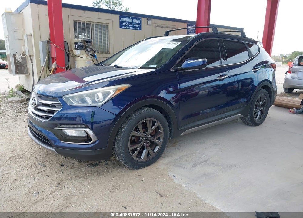 2017 HYUNDAI SANTA FE SPORT 2.0T ULTIMATE VIN: 5XYZW4LA9HG414224