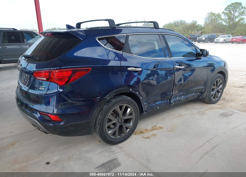 2017 HYUNDAI SANTA FE SPORT 2.0T ULTIMATE VIN: 5XYZW4LA9HG414224