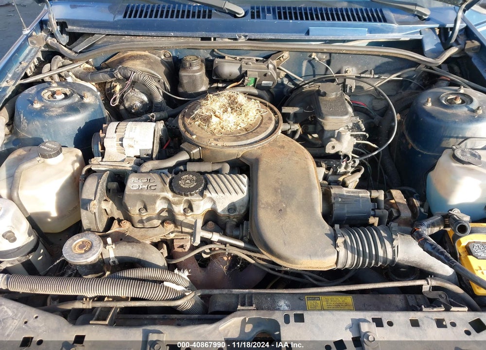 1991 PONTIAC SUNBIRD LE VIN: 1G2JB54K1M7613317
