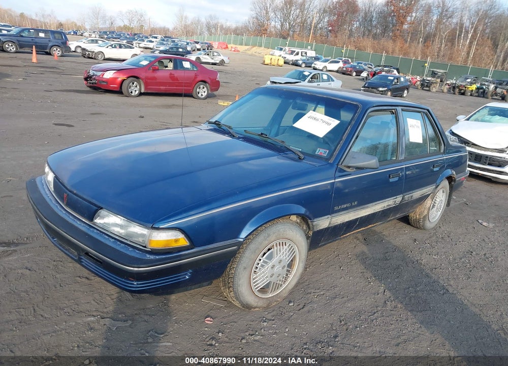 1991 PONTIAC SUNBIRD LE VIN: 1G2JB54K1M7613317