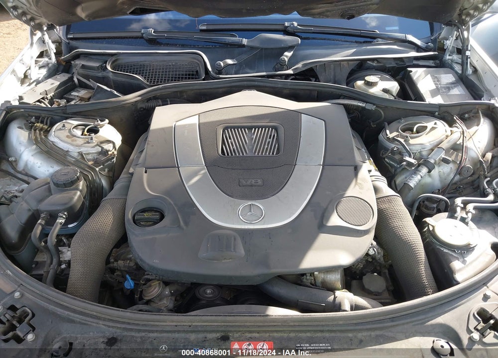 2007 MERCEDES-BENZ S 550 VIN: WDDNG71X27A071491