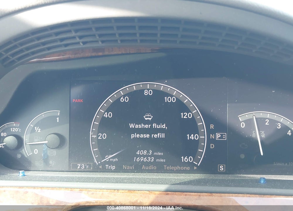 2007 MERCEDES-BENZ S 550 VIN: WDDNG71X27A071491
