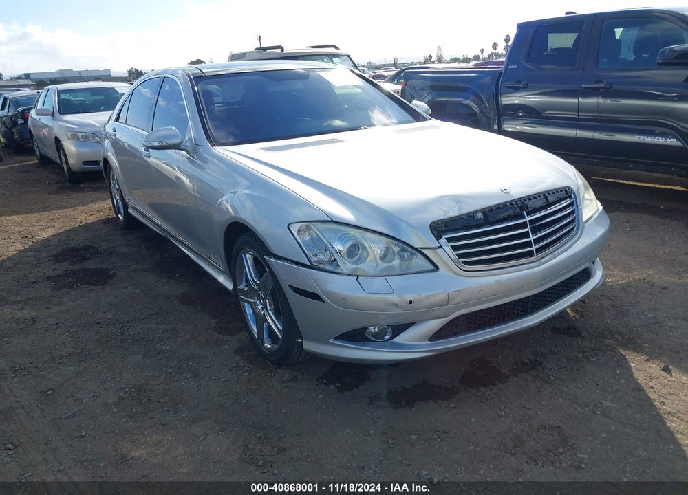 2007 MERCEDES-BENZ S 550 VIN: WDDNG71X27A071491
