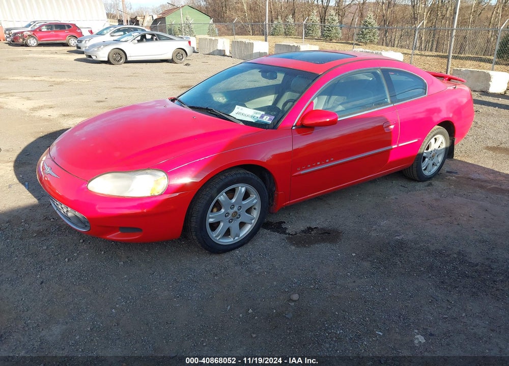 2001 CHRYSLER SEBRING LXI VIN: 4C3AG52H11E095434