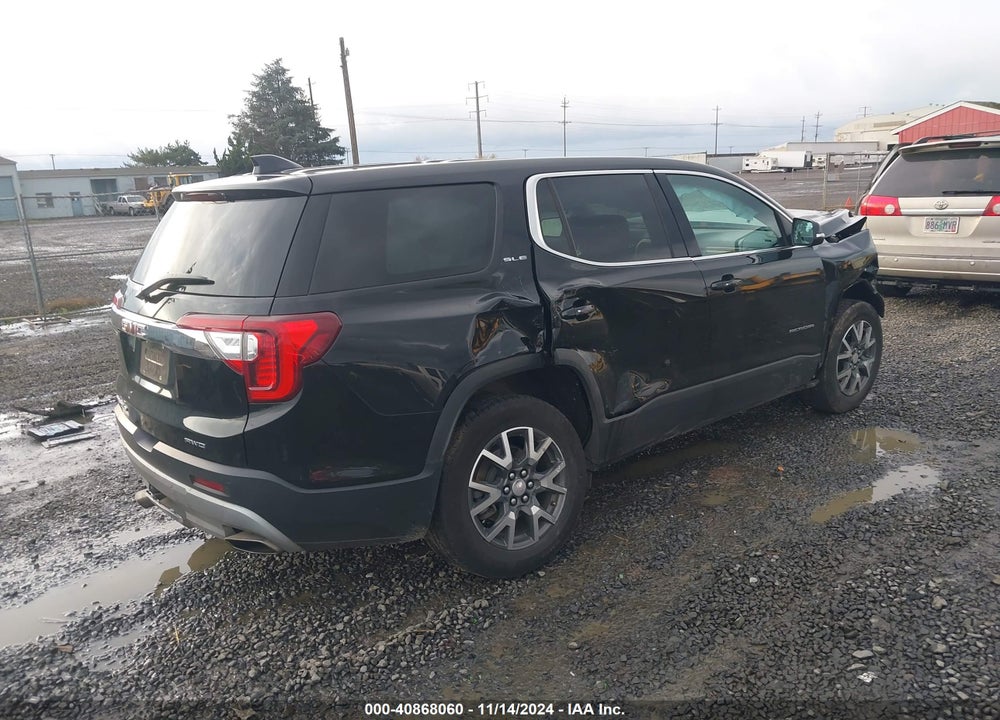 2021 GMC ACADIA AWD SLE VIN: 1GKKNRLS8MZ196299