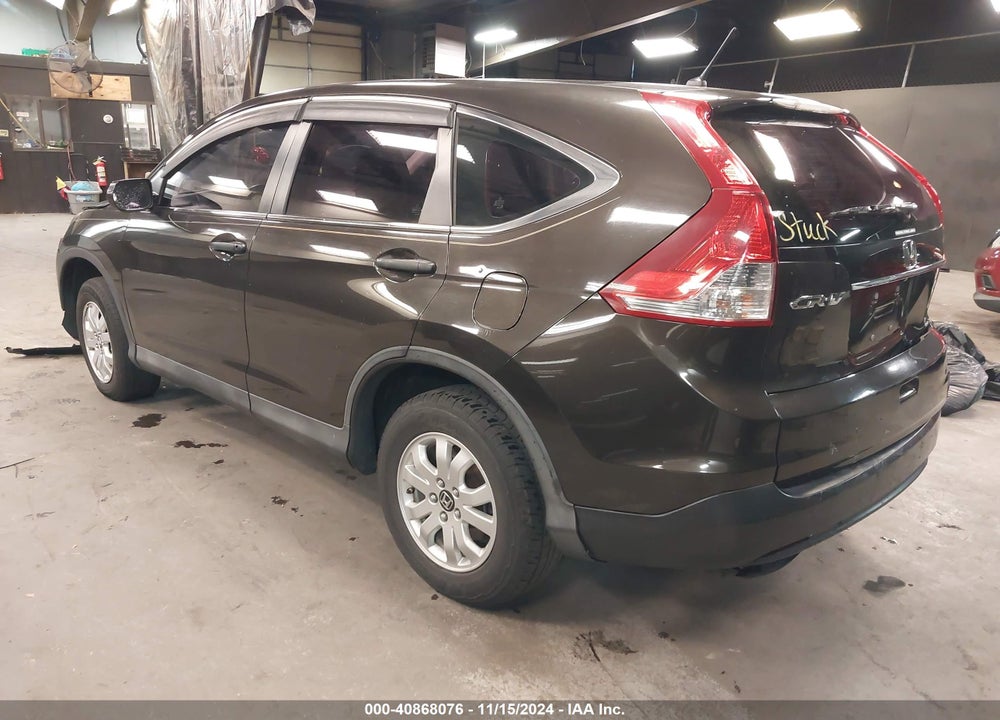 2013 HONDA CR-V LX VIN: 5J6RM3H37DL035211