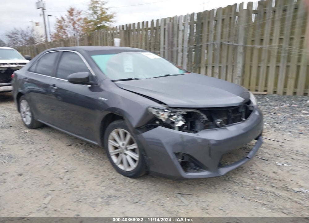 2012 TOYOTA CAMRY HYBRID XLE VIN: 4T1BD1FK8CU048592