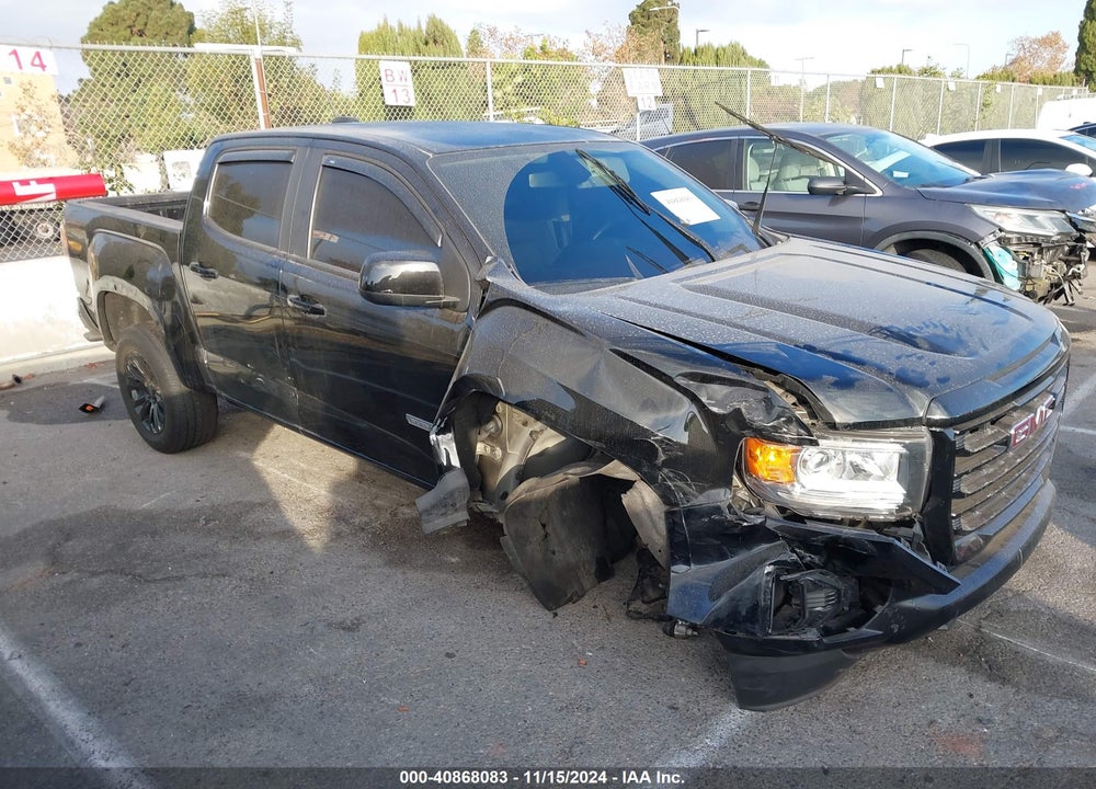 2022 GMC CANYON 2WD SHORT BOX ELEVATION VIN: 1GTG5CEN5N1278464